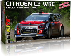 Kit – Citroen C3 WRC Finland rally 2017 G.Breen 1/24